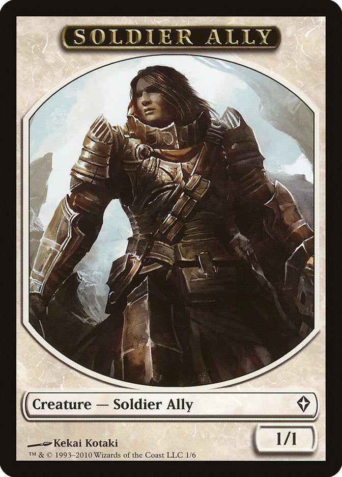 Soldier Ally [Worldwake Tokens] | PLUS EV GAMES 