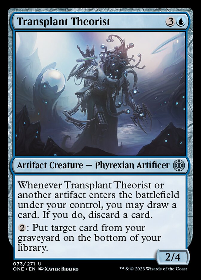 Transplant Theorist [Phyrexia: All Will Be One] | PLUS EV GAMES 