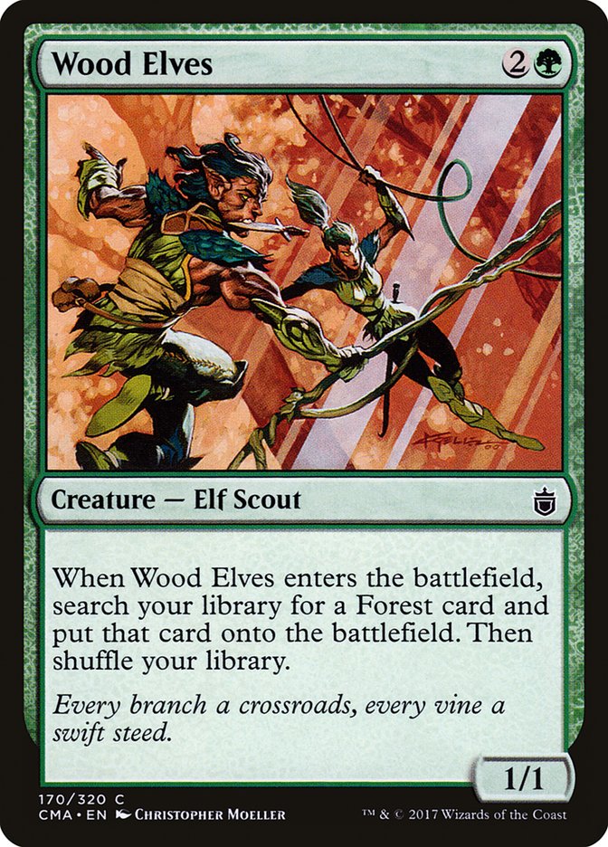 Wood Elves [Commander Anthology] | PLUS EV GAMES 
