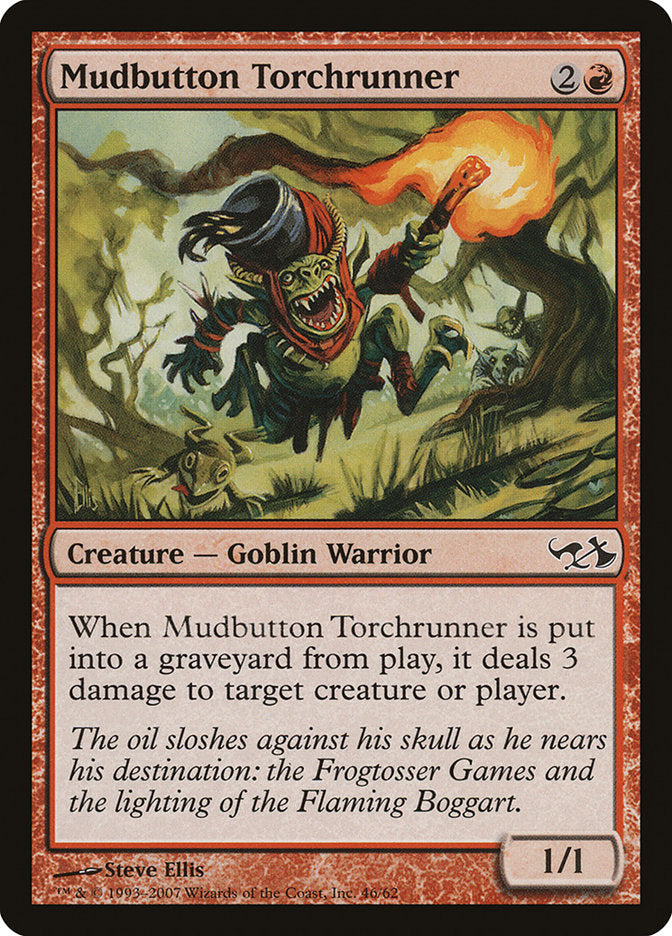 Mudbutton Torchrunner [Duel Decks: Elves vs. Goblins] | PLUS EV GAMES 