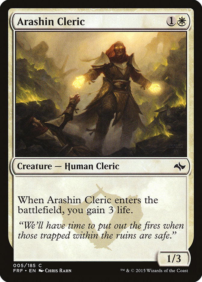 Arashin Cleric [Fate Reforged] | PLUS EV GAMES 