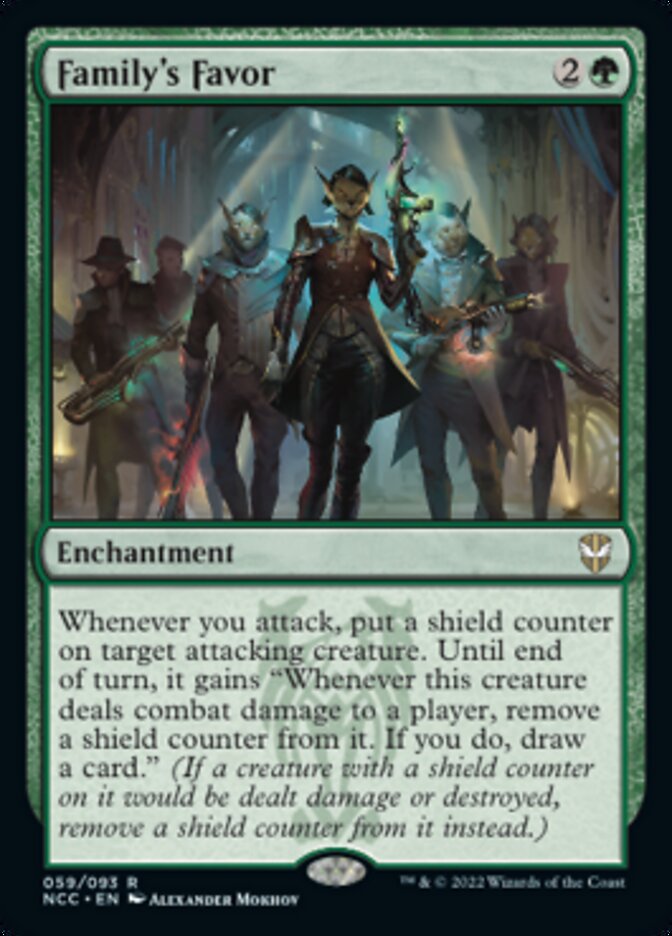 Family's Favor [Streets of New Capenna Commander] | PLUS EV GAMES 
