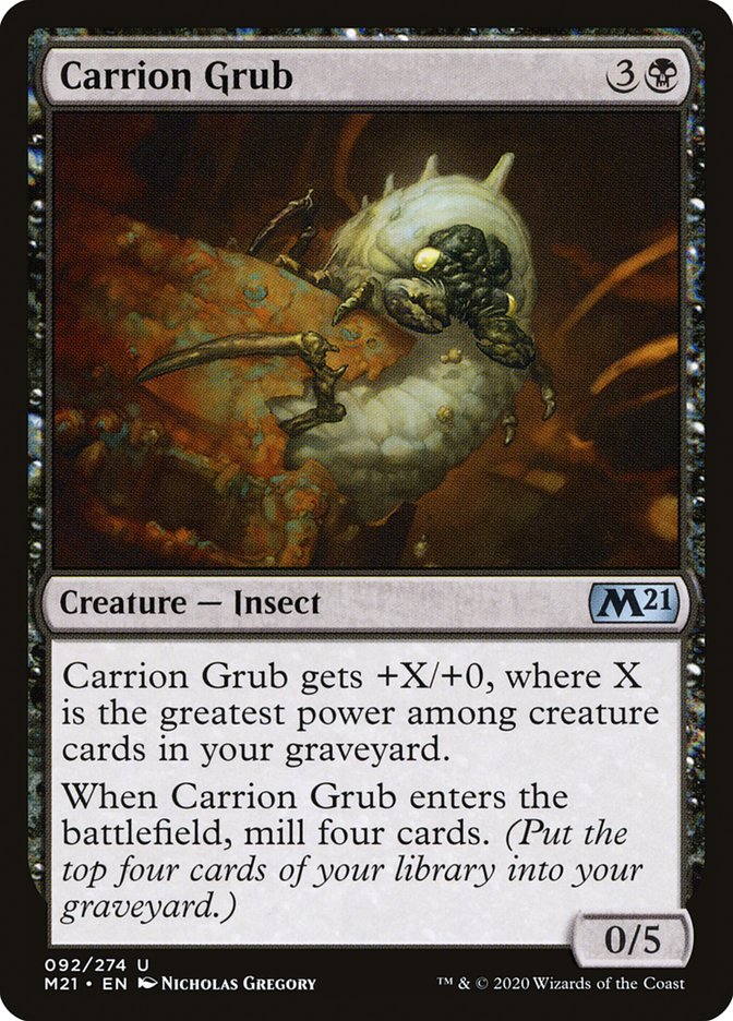 Carrion Grub [Core Set 2021] | PLUS EV GAMES 