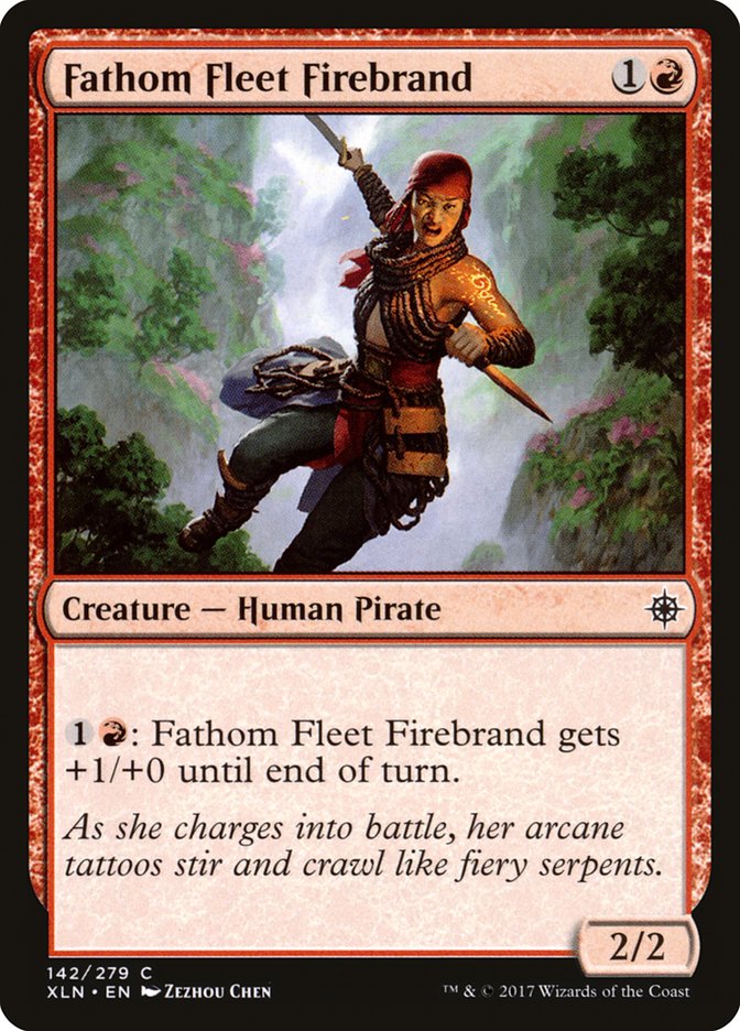 Fathom Fleet Firebrand [Ixalan] | PLUS EV GAMES 