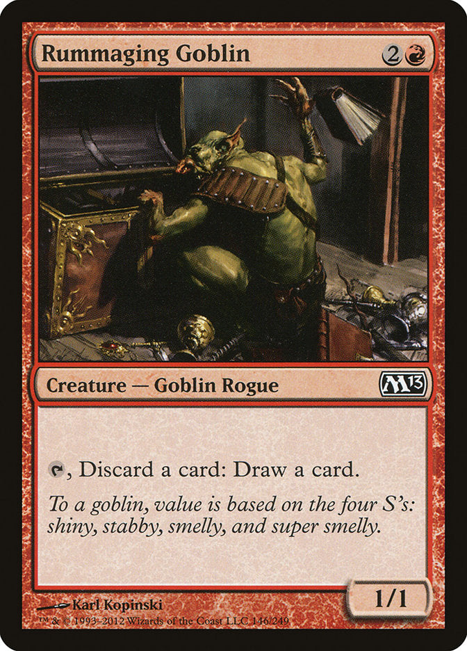 Rummaging Goblin [Magic 2013] | PLUS EV GAMES 