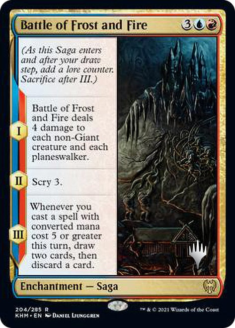 Battle of Frost and Fire [Kaldheim Promo Pack] | PLUS EV GAMES 