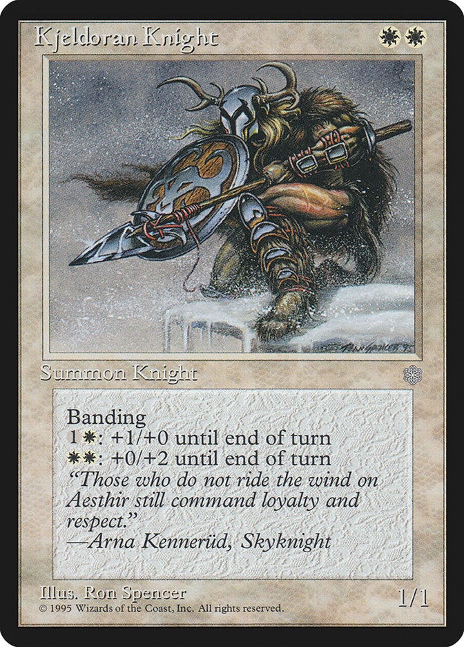 Kjeldoran Knight [Ice Age] | PLUS EV GAMES 