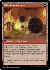 Dire Flail // Dire Blunderbuss [The Lost Caverns of Ixalan Prerelease Cards] | PLUS EV GAMES 