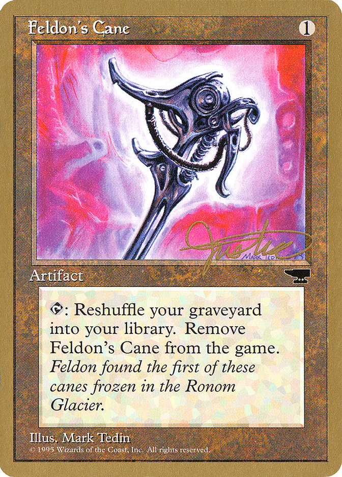 Feldon's Cane (Mark Justice) [Pro Tour Collector Set] | PLUS EV GAMES 