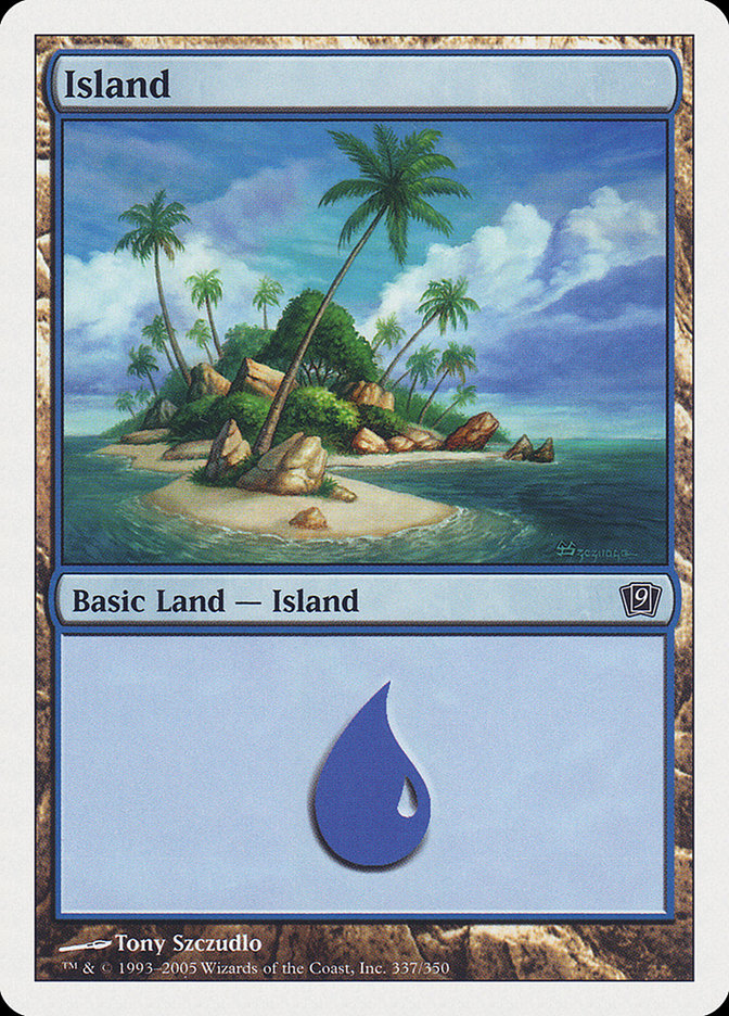 Island (337) [Ninth Edition] | PLUS EV GAMES 