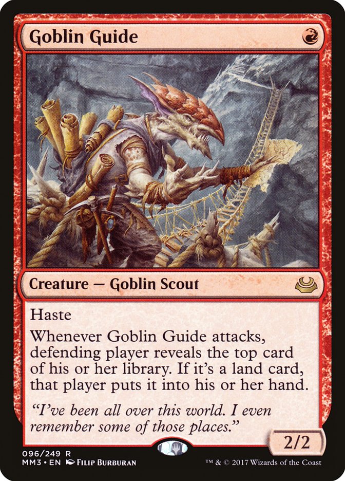 Goblin Guide [Modern Masters 2017] | PLUS EV GAMES 