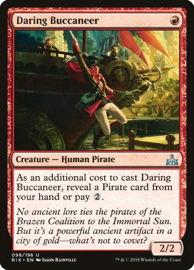 Daring Buccaneer [Rivals of Ixalan] | PLUS EV GAMES 