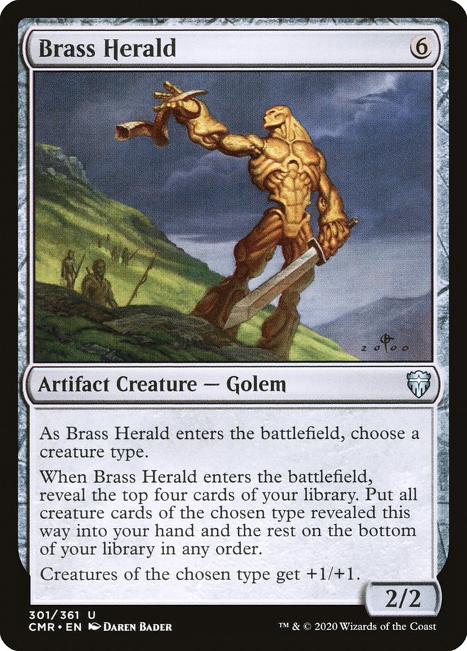 Brass Herald [Commander Legends] | PLUS EV GAMES 