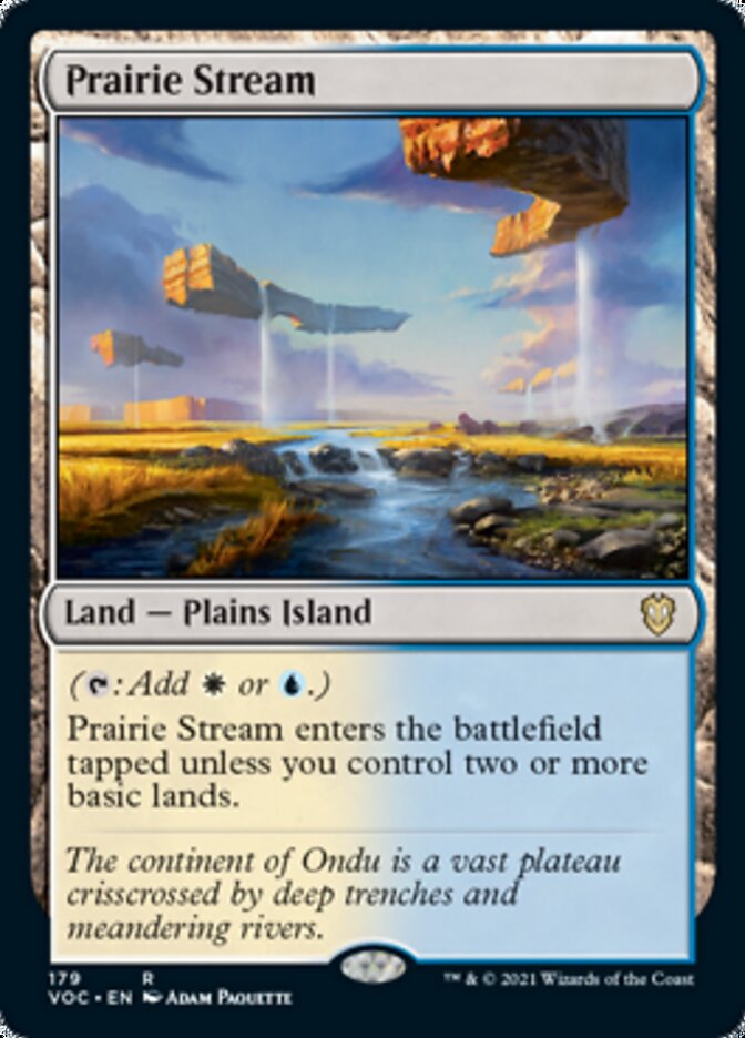 Prairie Stream [Innistrad: Crimson Vow Commander] | PLUS EV GAMES 