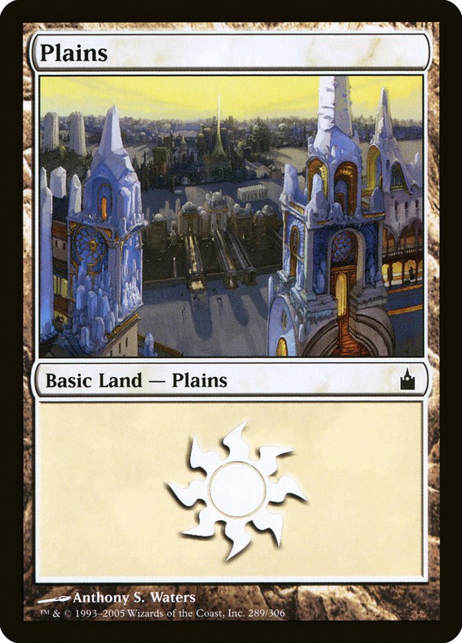 Plains (289) [Ravnica: City of Guilds] | PLUS EV GAMES 