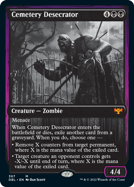 Cemetery Desecrator [Innistrad: Double Feature] | PLUS EV GAMES 