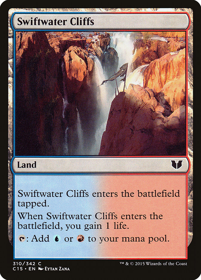 Swiftwater Cliffs [Commander 2015] | PLUS EV GAMES 