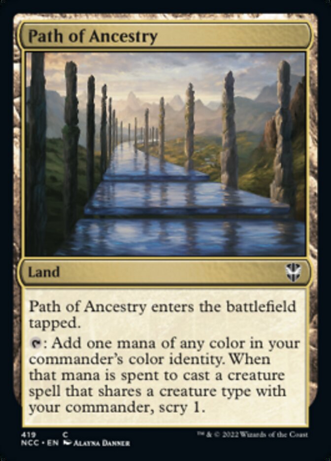 Path of Ancestry [Streets of New Capenna Commander] | PLUS EV GAMES 