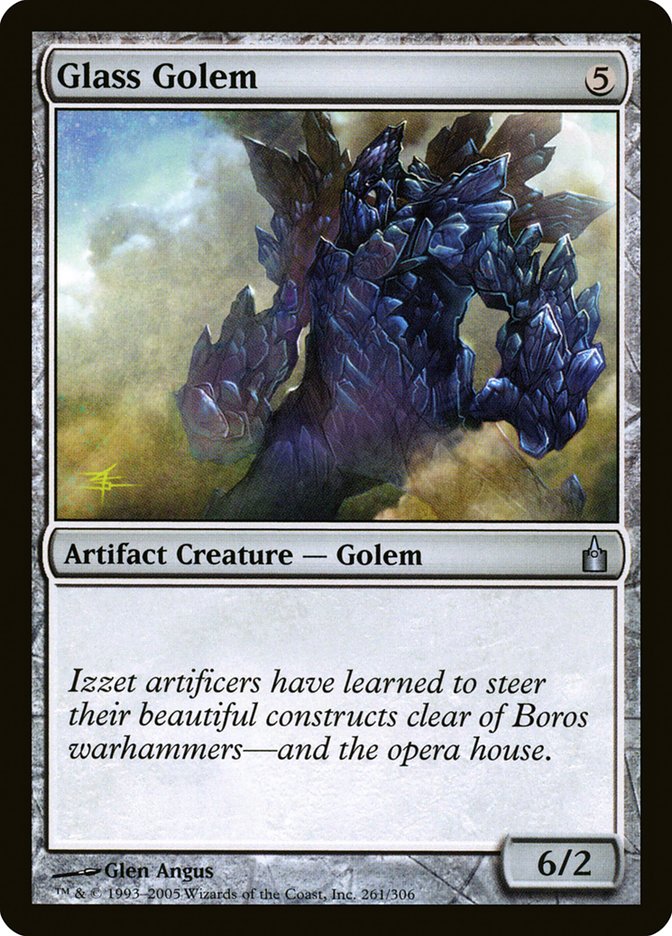 Glass Golem [Ravnica: City of Guilds] | PLUS EV GAMES 