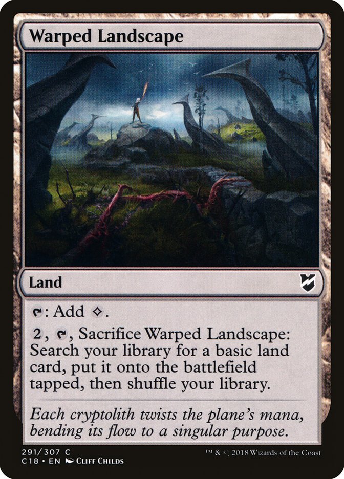 Warped Landscape [Commander 2018] | PLUS EV GAMES 