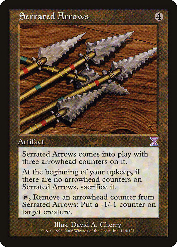 Serrated Arrows [Time Spiral Timeshifted] | PLUS EV GAMES 