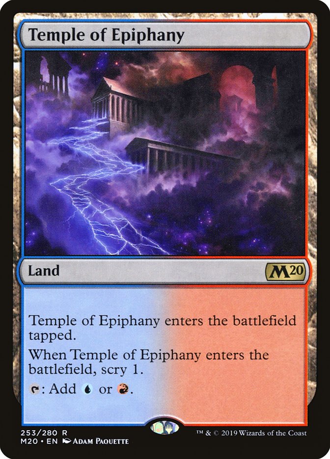Temple of Epiphany [Core Set 2020] | PLUS EV GAMES 