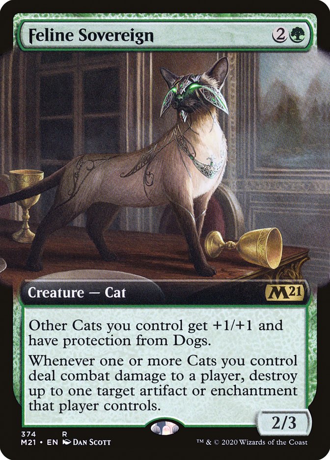 Feline Sovereign (Extended) [Core Set 2021] | PLUS EV GAMES 