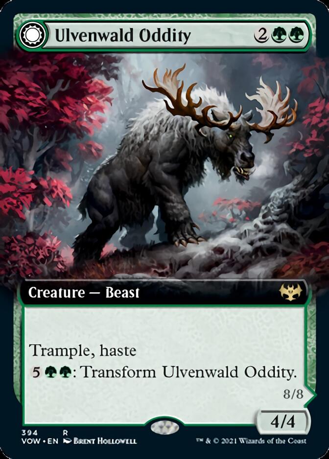 Ulvenwald Oddity // Ulvenwald Behemoth (Extended) [Innistrad: Crimson Vow] | PLUS EV GAMES 