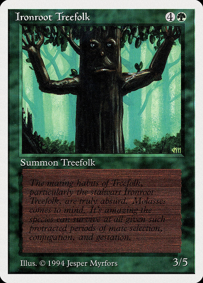 Ironroot Treefolk [Summer Magic / Edgar] | PLUS EV GAMES 