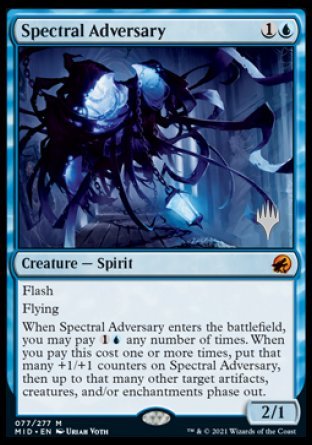 Spectral Adversary (Promo Pack) [Innistrad: Midnight Hunt Promos] | PLUS EV GAMES 