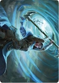 Sea Gate Stormcaller Art Card [Zendikar Rising Art Series] | PLUS EV GAMES 