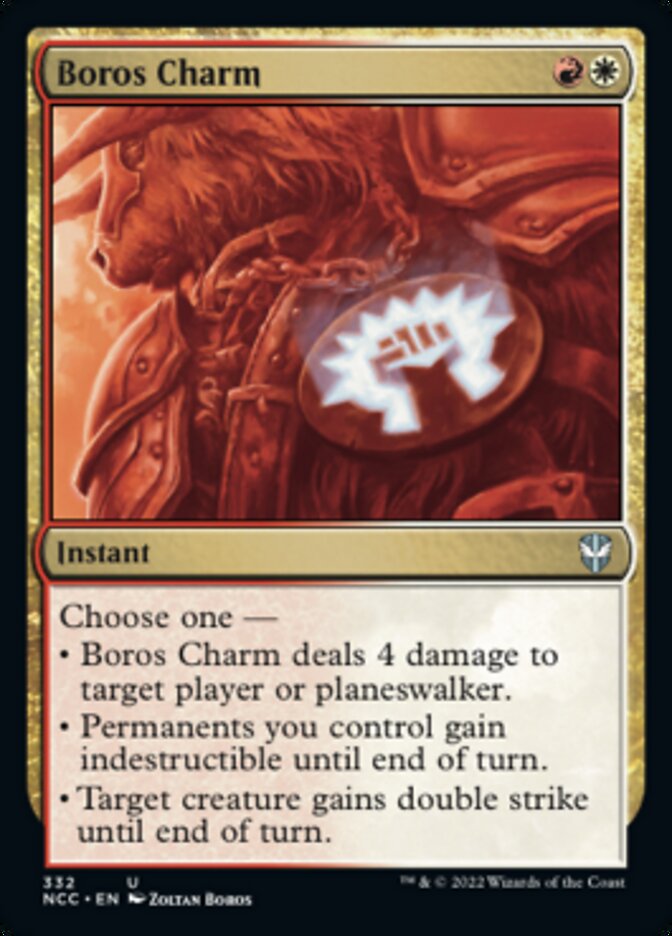 Boros Charm [Streets of New Capenna Commander] | PLUS EV GAMES 