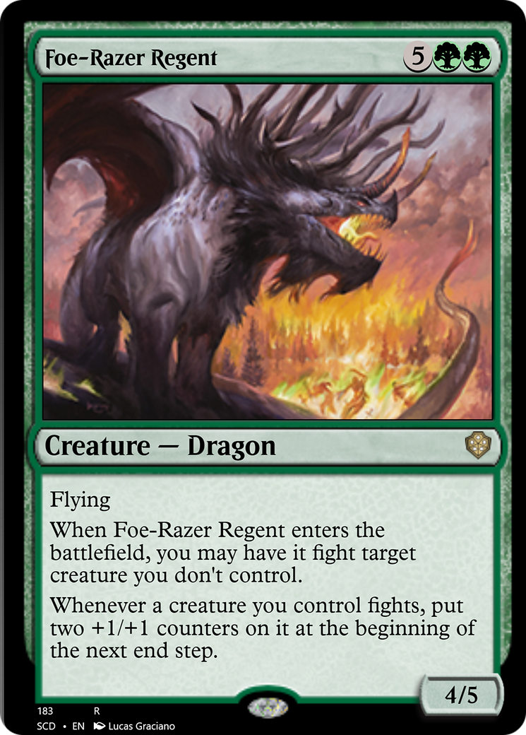 Foe-Razer Regent [Starter Commander Decks] | PLUS EV GAMES 