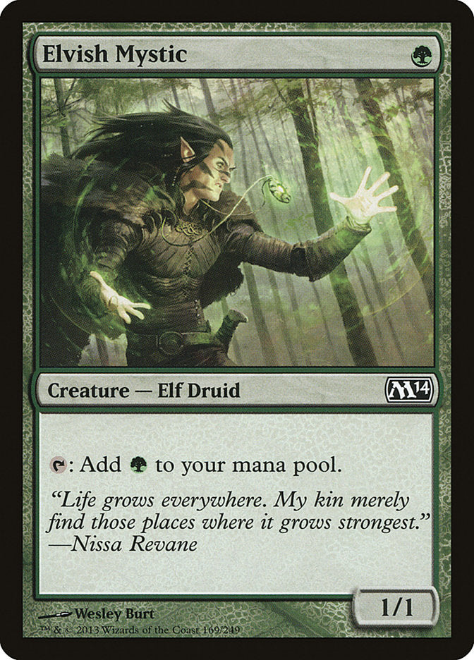 Elvish Mystic [Magic 2014] | PLUS EV GAMES 