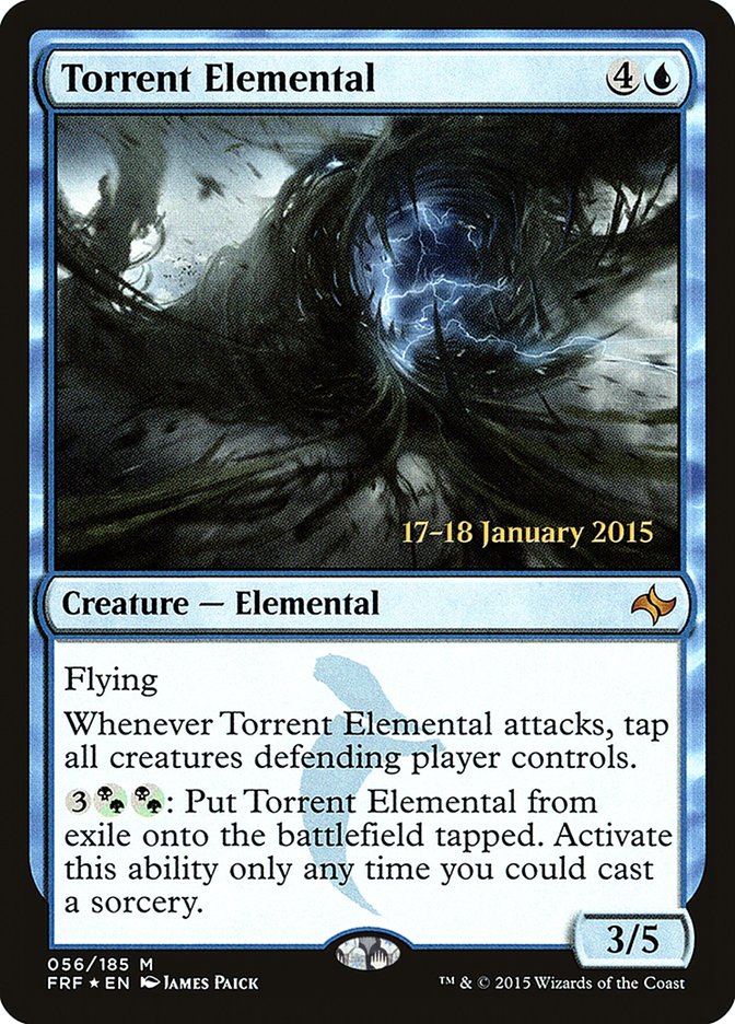Torrent Elemental  [Fate Reforged Prerelease Promos] | PLUS EV GAMES 