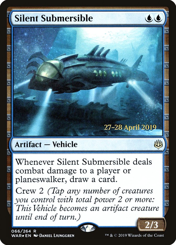 Silent Submersible  [War of the Spark Prerelease Promos] | PLUS EV GAMES 