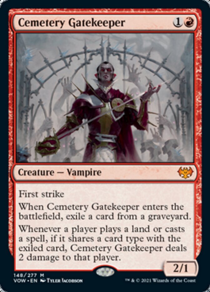 Cemetery Gatekeeper [Innistrad: Crimson Vow] | PLUS EV GAMES 