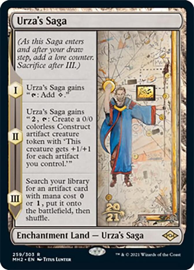 Urza's Saga [Modern Horizons 2 Prerelease Promos] | PLUS EV GAMES 