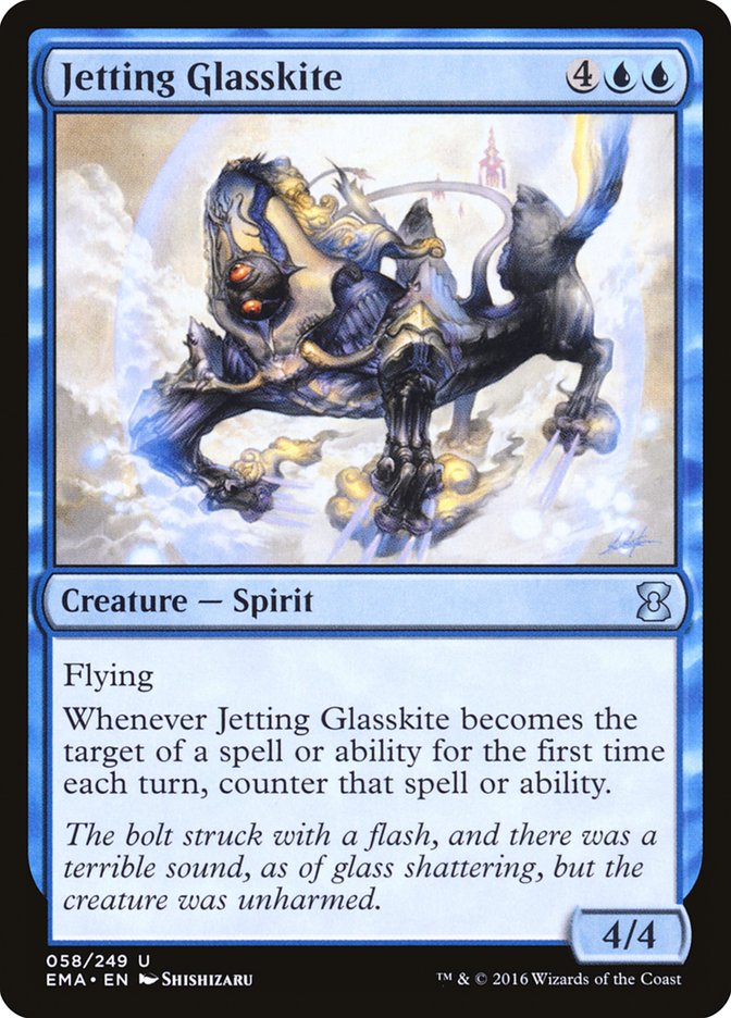 Jetting Glasskite [Eternal Masters] | PLUS EV GAMES 
