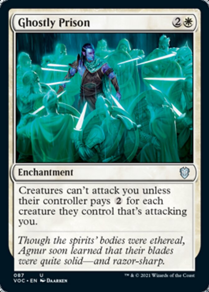 Ghostly Prison [Innistrad: Crimson Vow Commander] | PLUS EV GAMES 