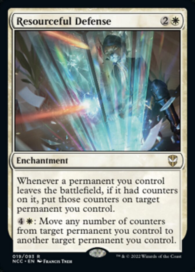 Resourceful Defense [Streets of New Capenna Commander] | PLUS EV GAMES 