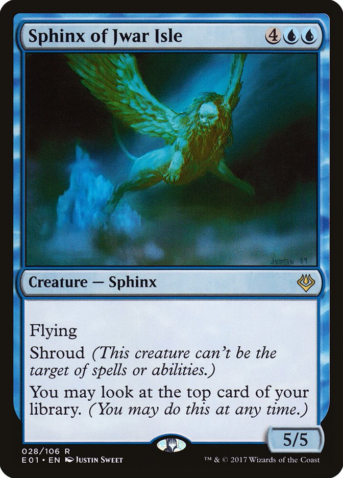 Sphinx of Jwar Isle [Archenemy: Nicol Bolas] | PLUS EV GAMES 