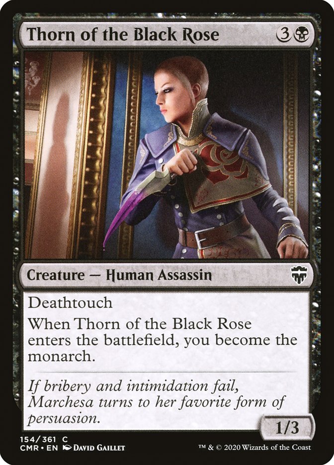 Thorn of the Black Rose [Commander Legends] | PLUS EV GAMES 