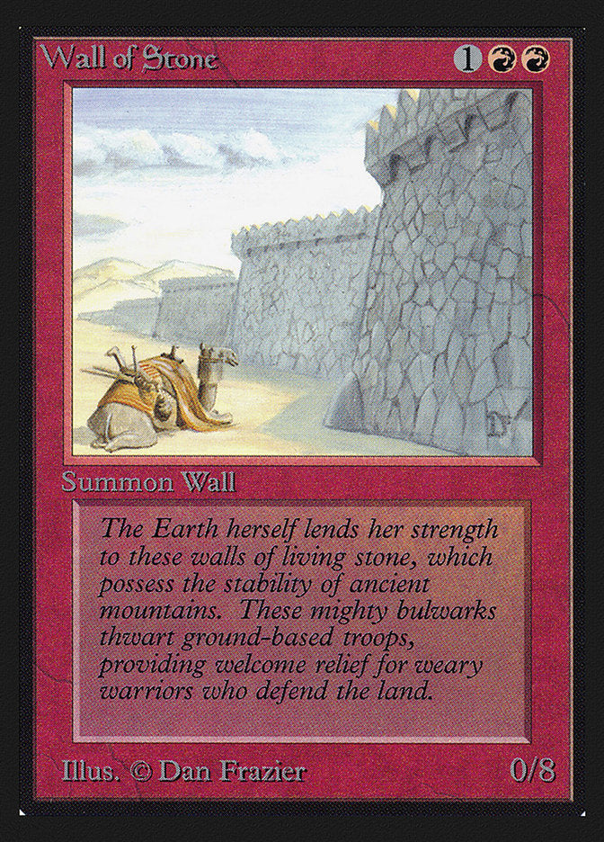 Wall of Stone [Collectors’ Edition] | PLUS EV GAMES 