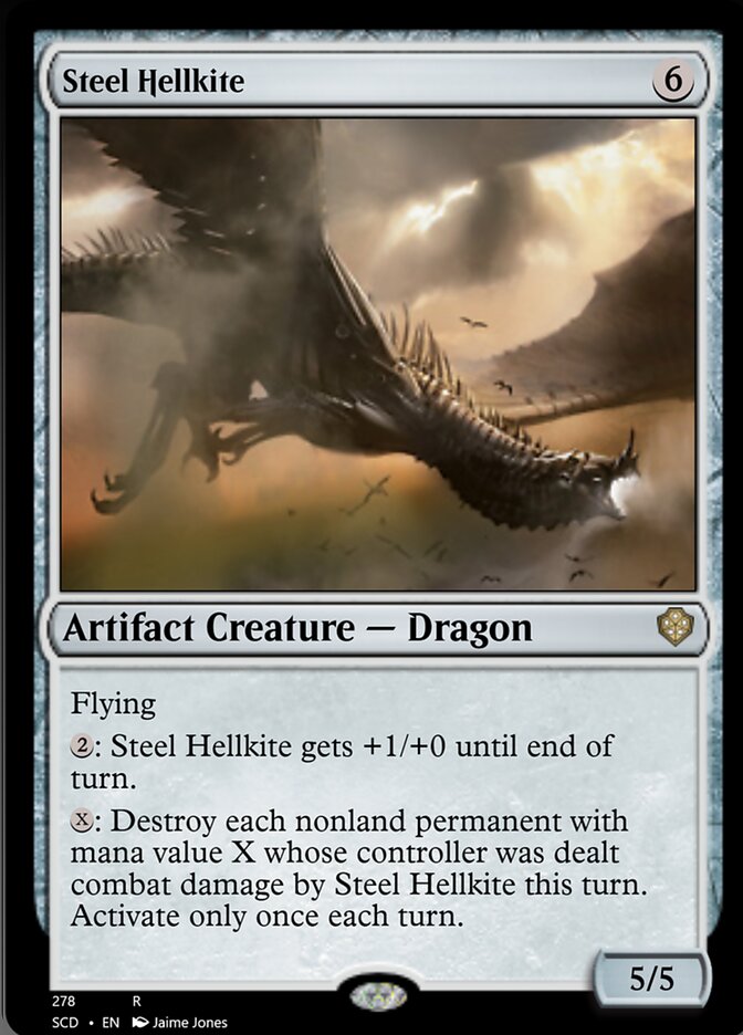 Steel Hellkite [Starter Commander Decks] | PLUS EV GAMES 