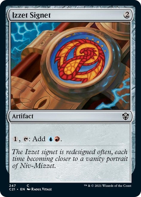 Izzet Signet [Commander 2021] | PLUS EV GAMES 