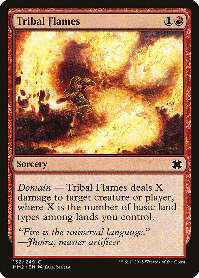 Tribal Flames [Modern Masters 2015] | PLUS EV GAMES 