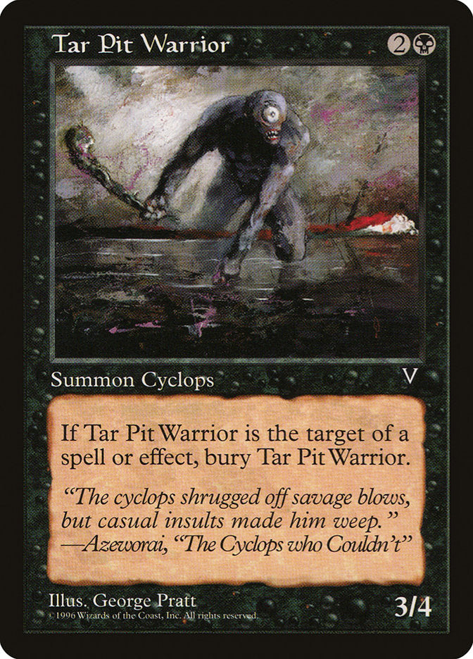 Tar Pit Warrior [Visions] | PLUS EV GAMES 