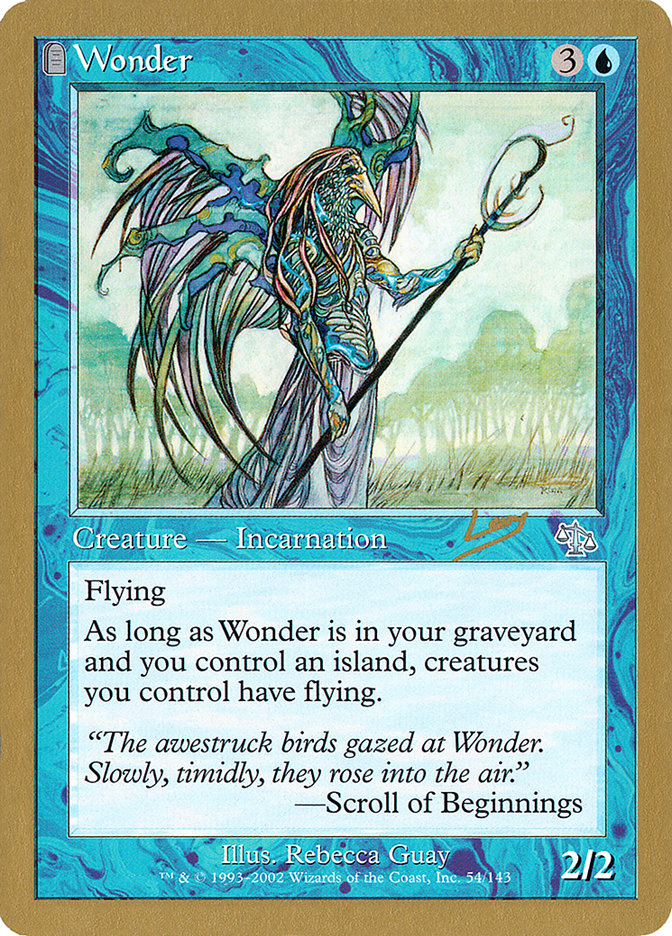 Wonder (Raphael Levy) [World Championship Decks 2002] | PLUS EV GAMES 