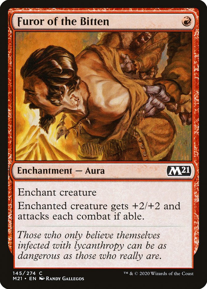 Furor of the Bitten [Core Set 2021] | PLUS EV GAMES 